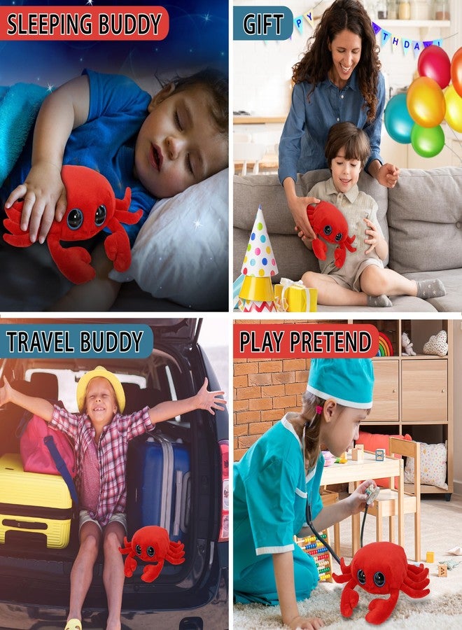 بازلد دمية سلطعون أحمر بعين كبيرة في حيرة، 6 بوصات - Image 4